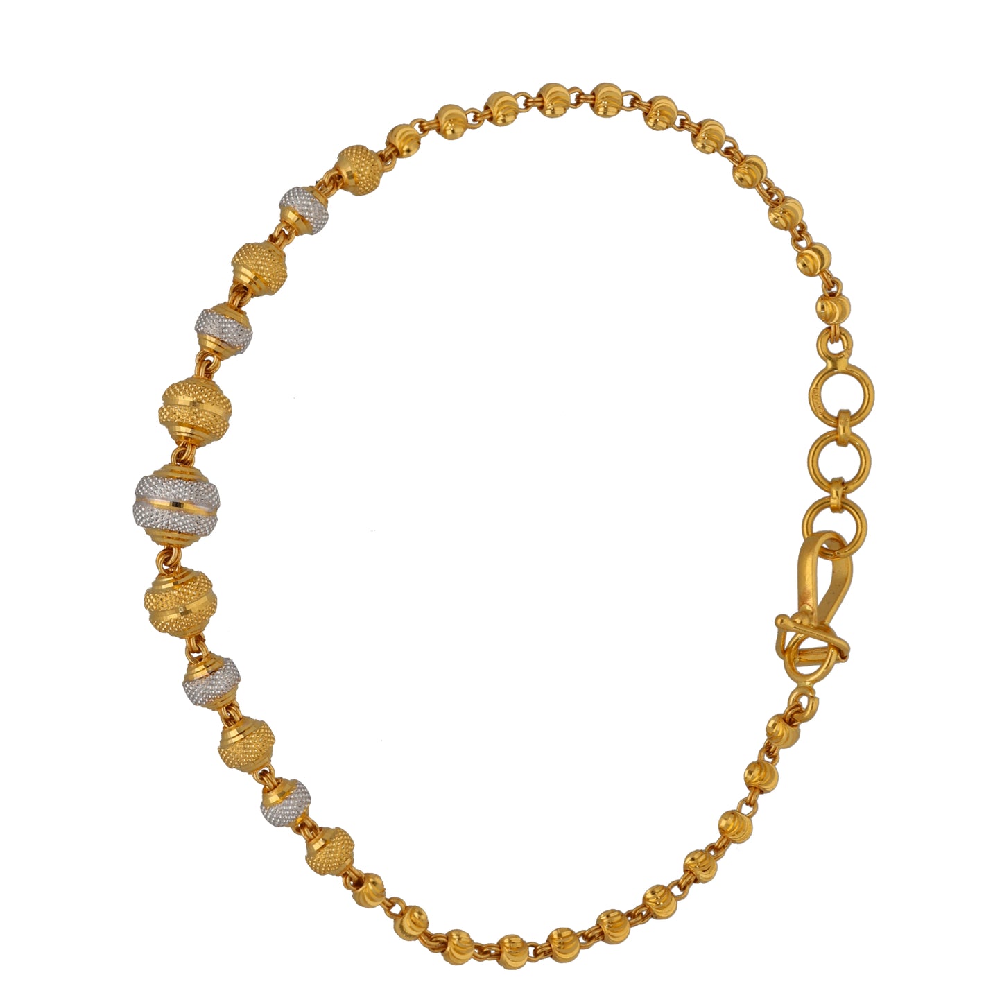 22ct Gold Necklace, Bracelet & Earring Jewellery Set