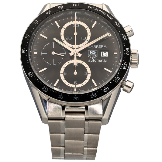 Tag Heuer Carrera CV2010-1 41mm Stainless Steel Watch