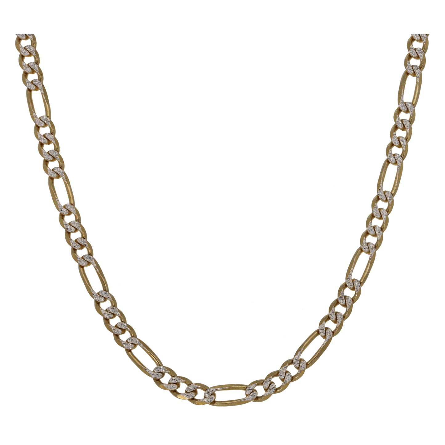 9ct Gold Figaro Chain 30"