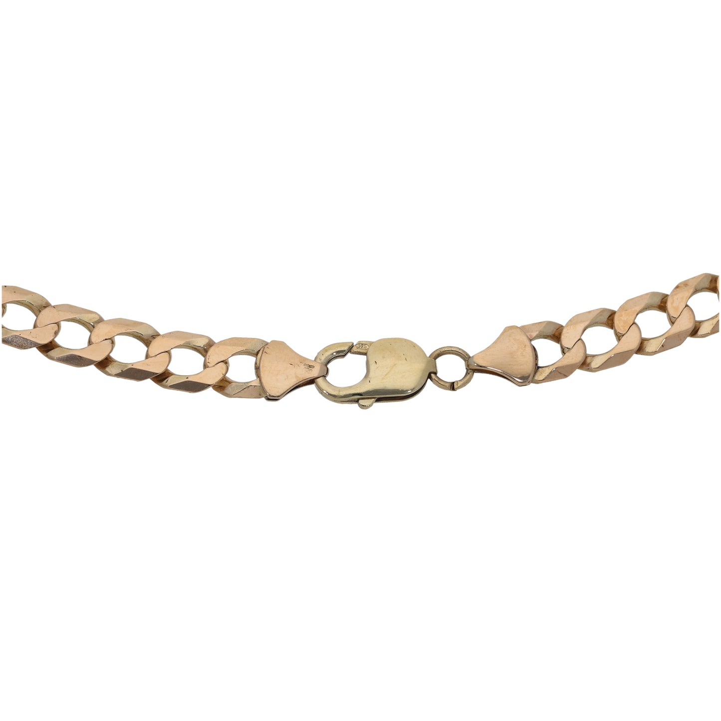 9ct Gold Curb Chain 20"