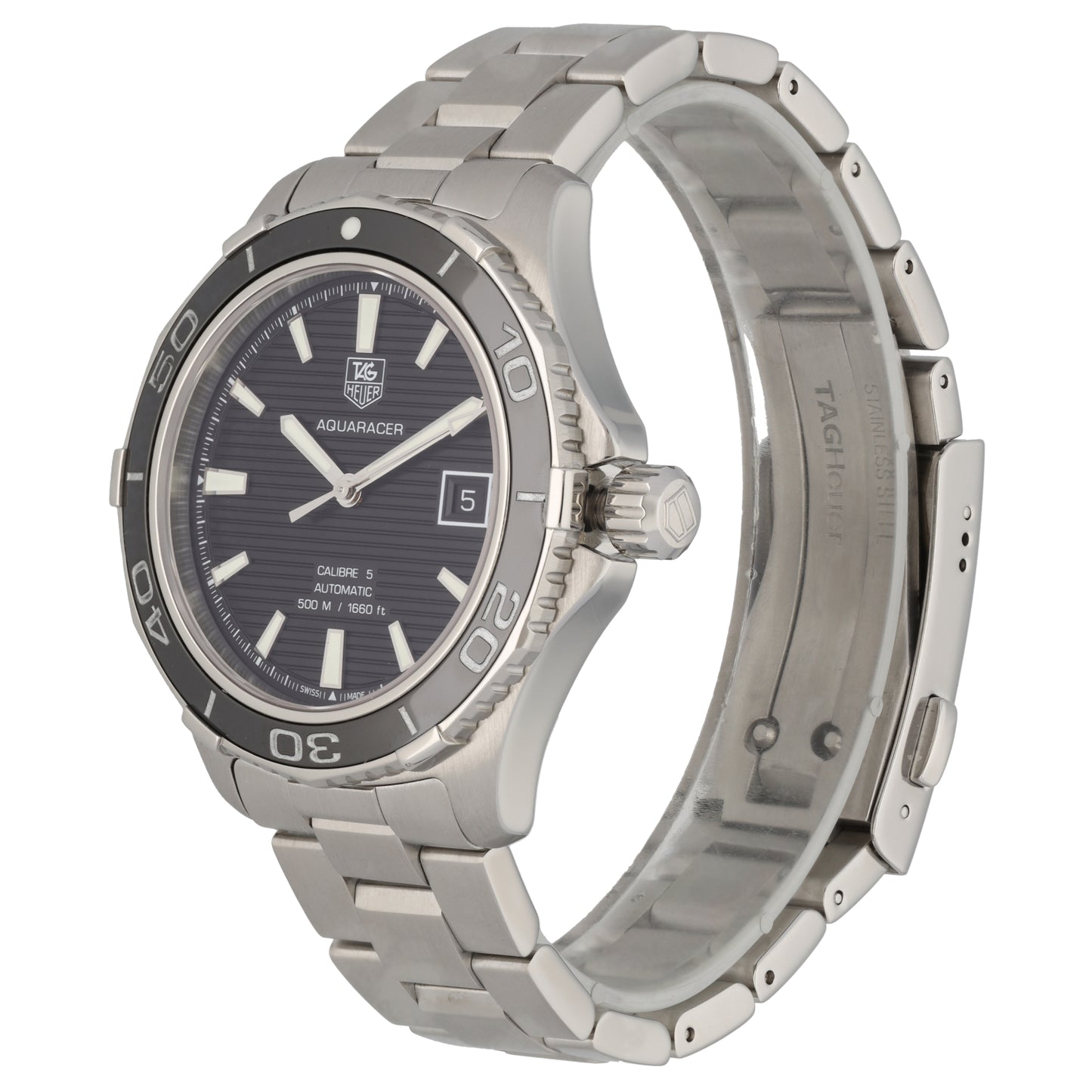 Tag Heuer Aquaracer WAK2110 41mm Stainless Steel Watch