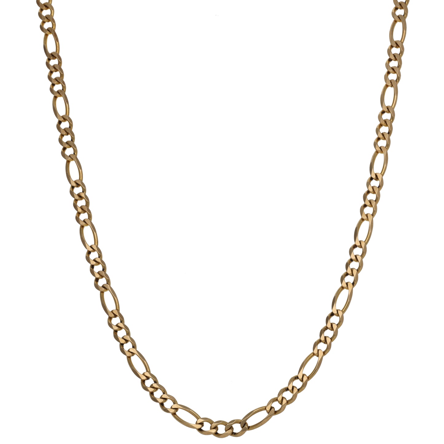 9ct Gold Figaro Chain 24"