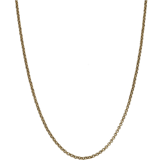 9ct Gold Belcher Chain 20"