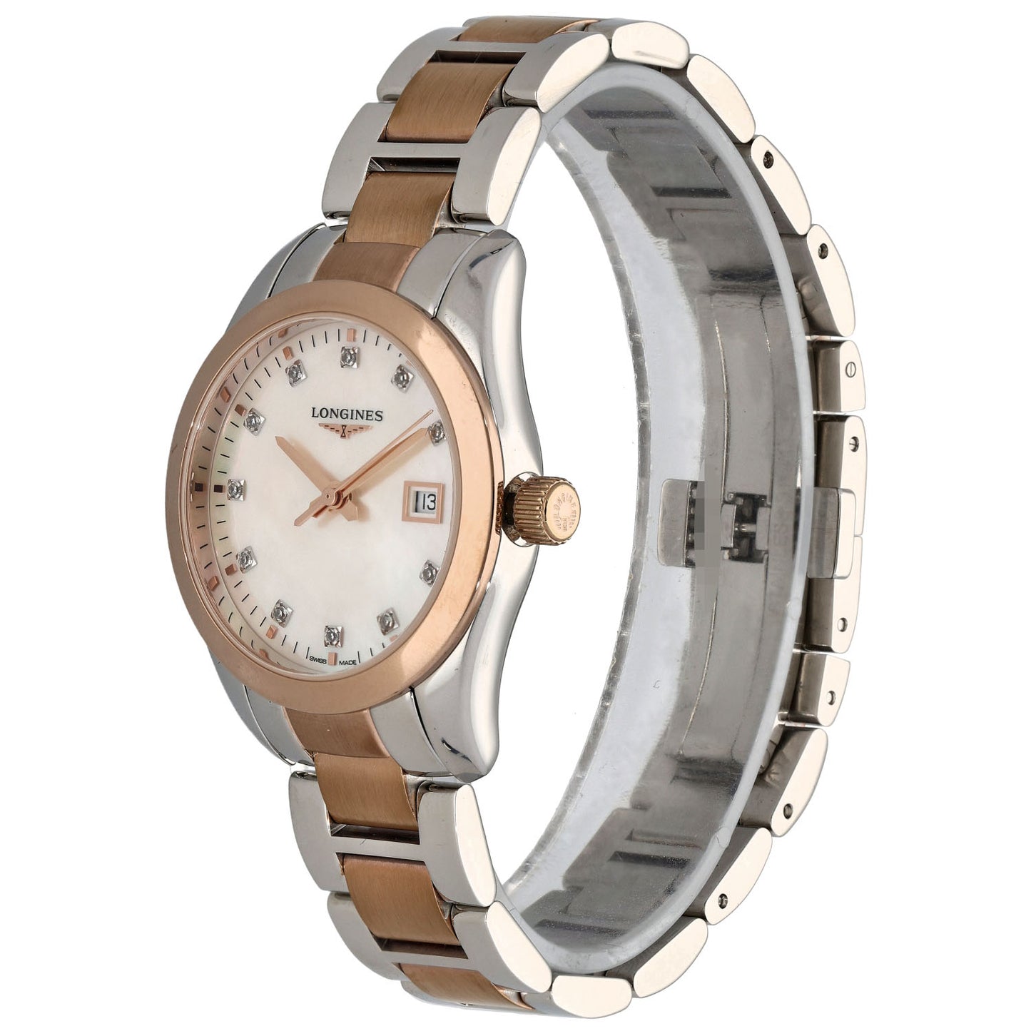 Longines Conquest Classic L2.286.3 29.5mm Bi-Colour Watch