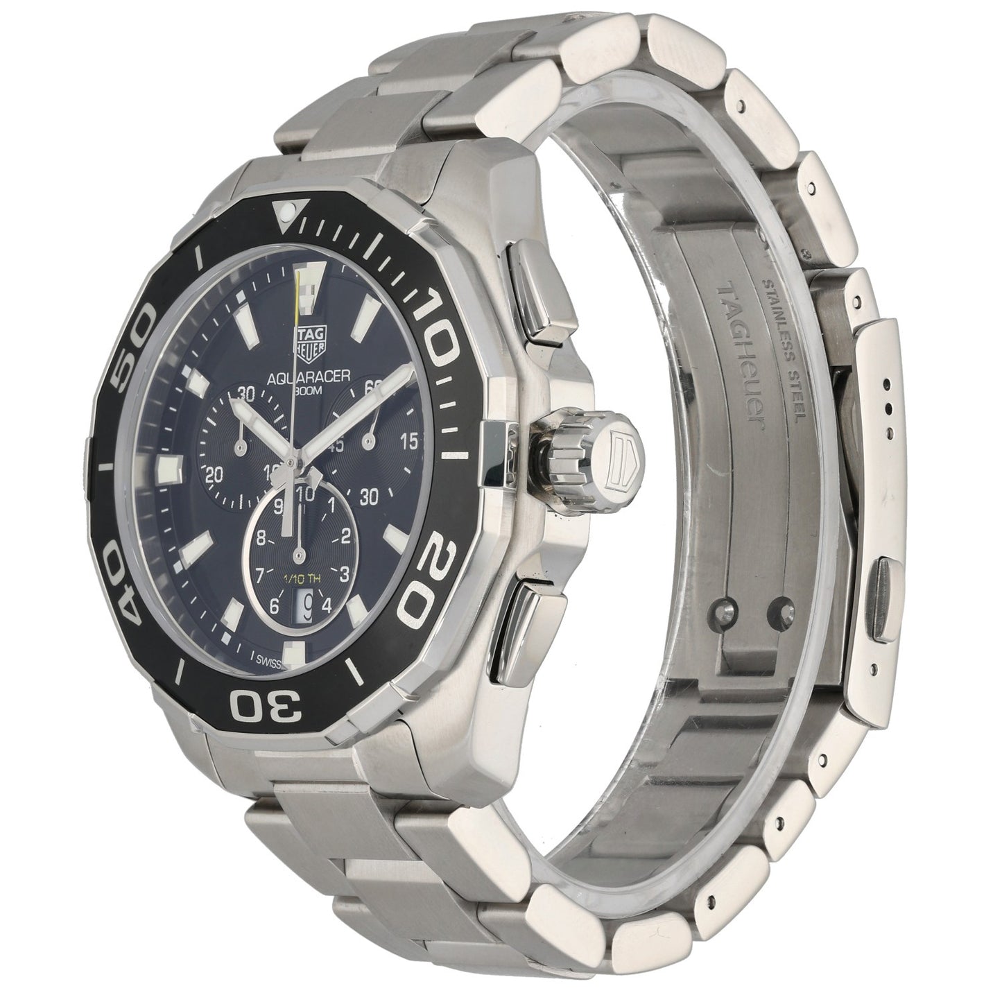 Tag Heuer Aquaracer CAY111A 43mm Stainless Steel Watch