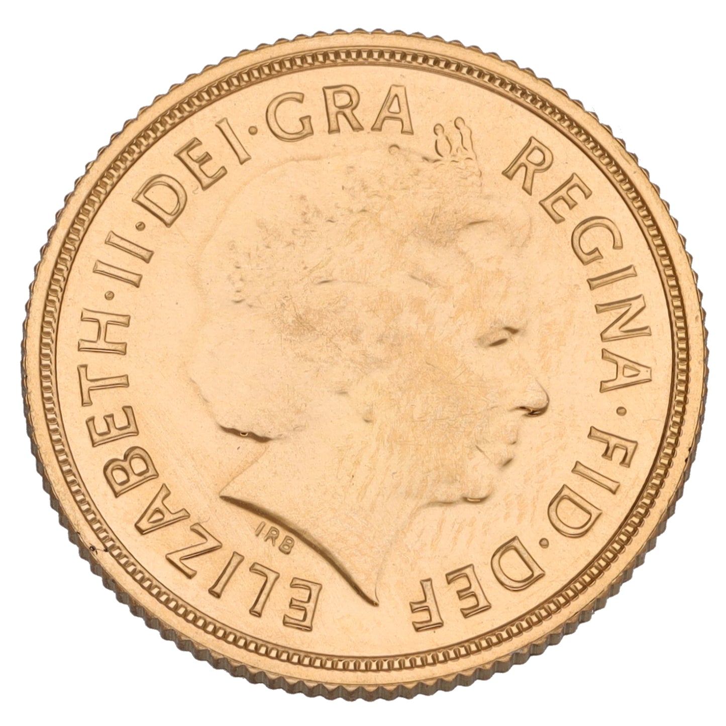 22ct Gold Queen Elizabeth II Full Sovereign Coin 2014