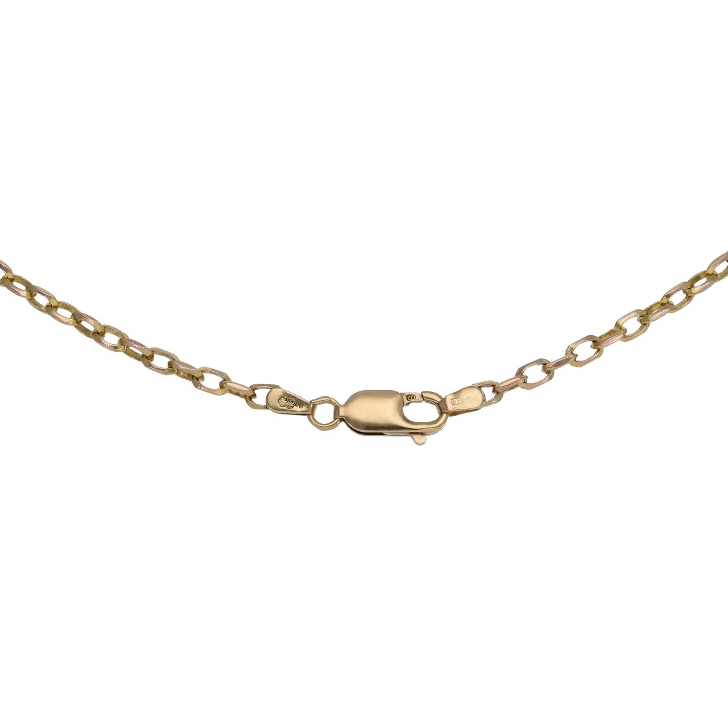 9ct Gold Belcher Chain 20"