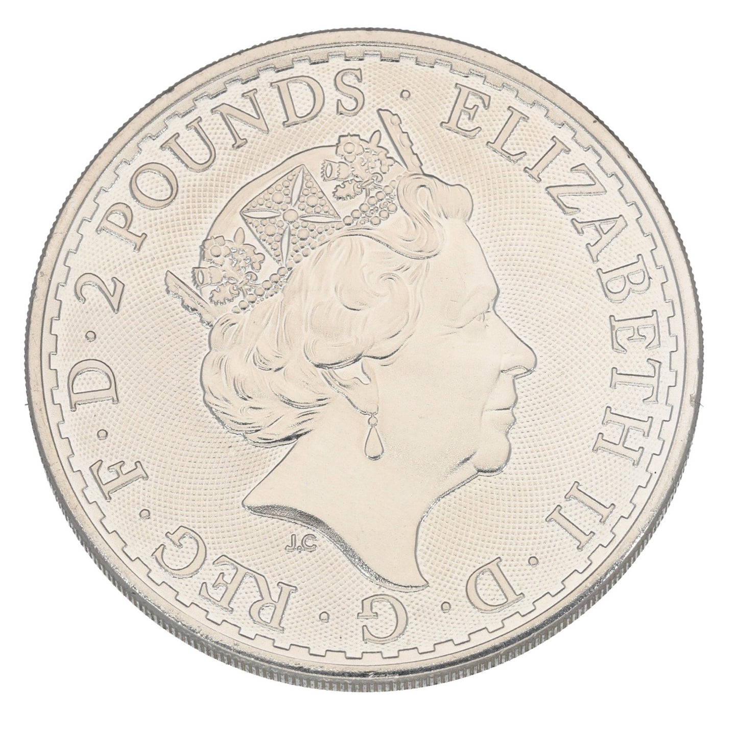 Fine Silver Queen Elizabeth II 1 OZ Britannia Coin 2022