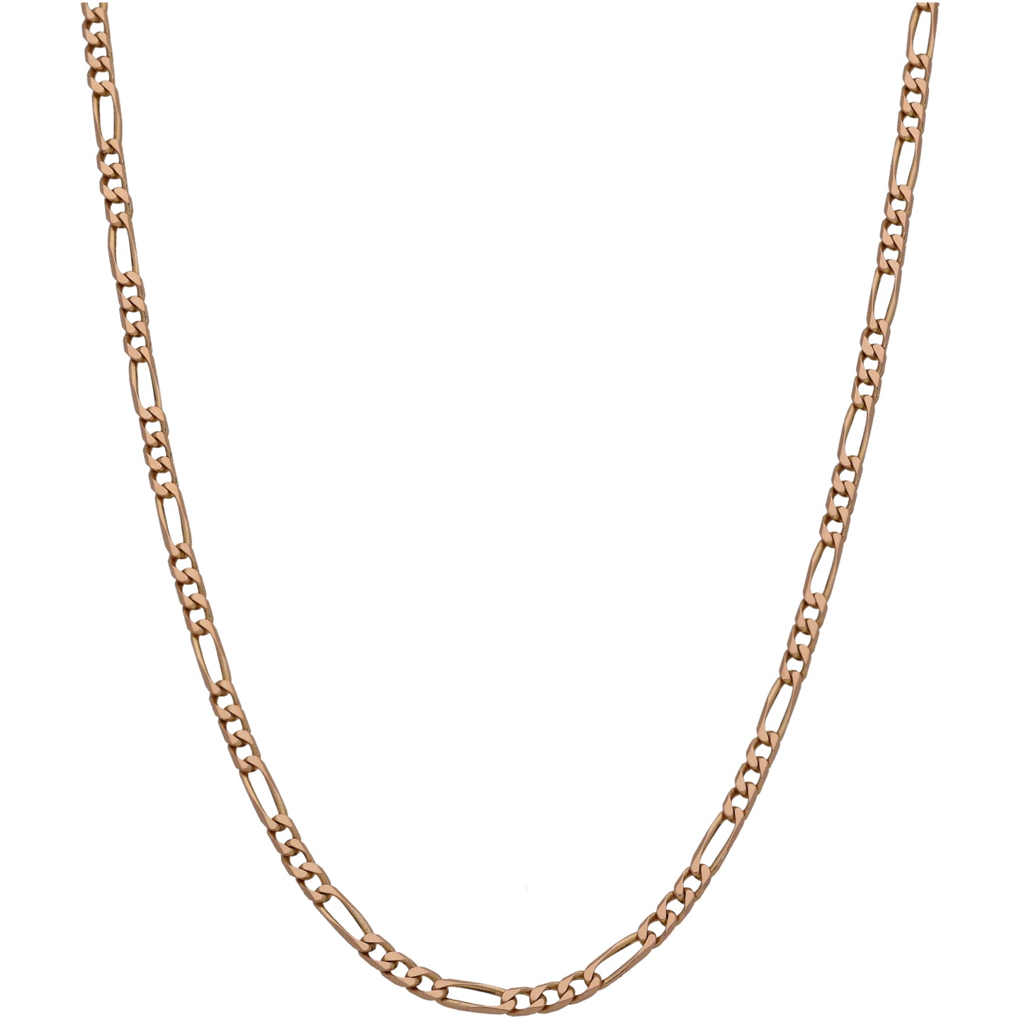 9ct Gold Figaro Chain 19"