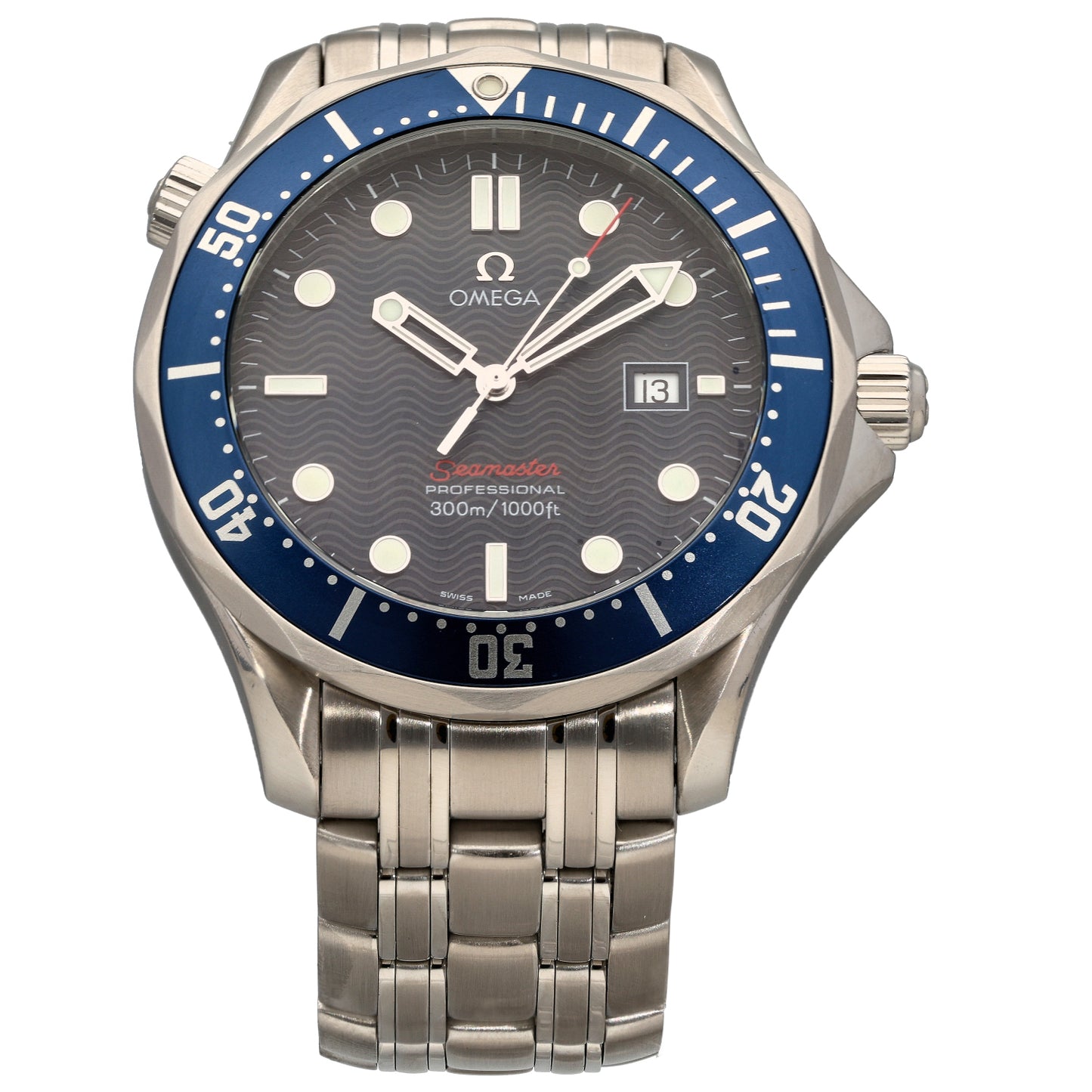 Omega Seamaster 2221.80.00 41mm Stainless Steel Watch