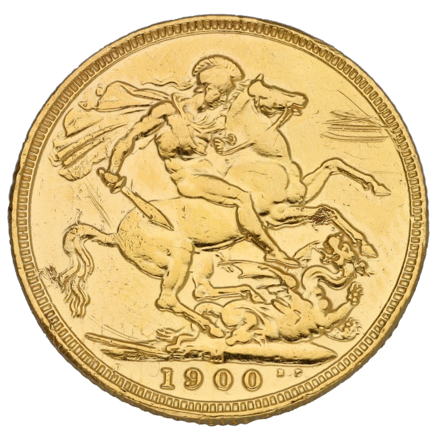 22ct Gold Queen Victoria Full Sovereign Coin 1900