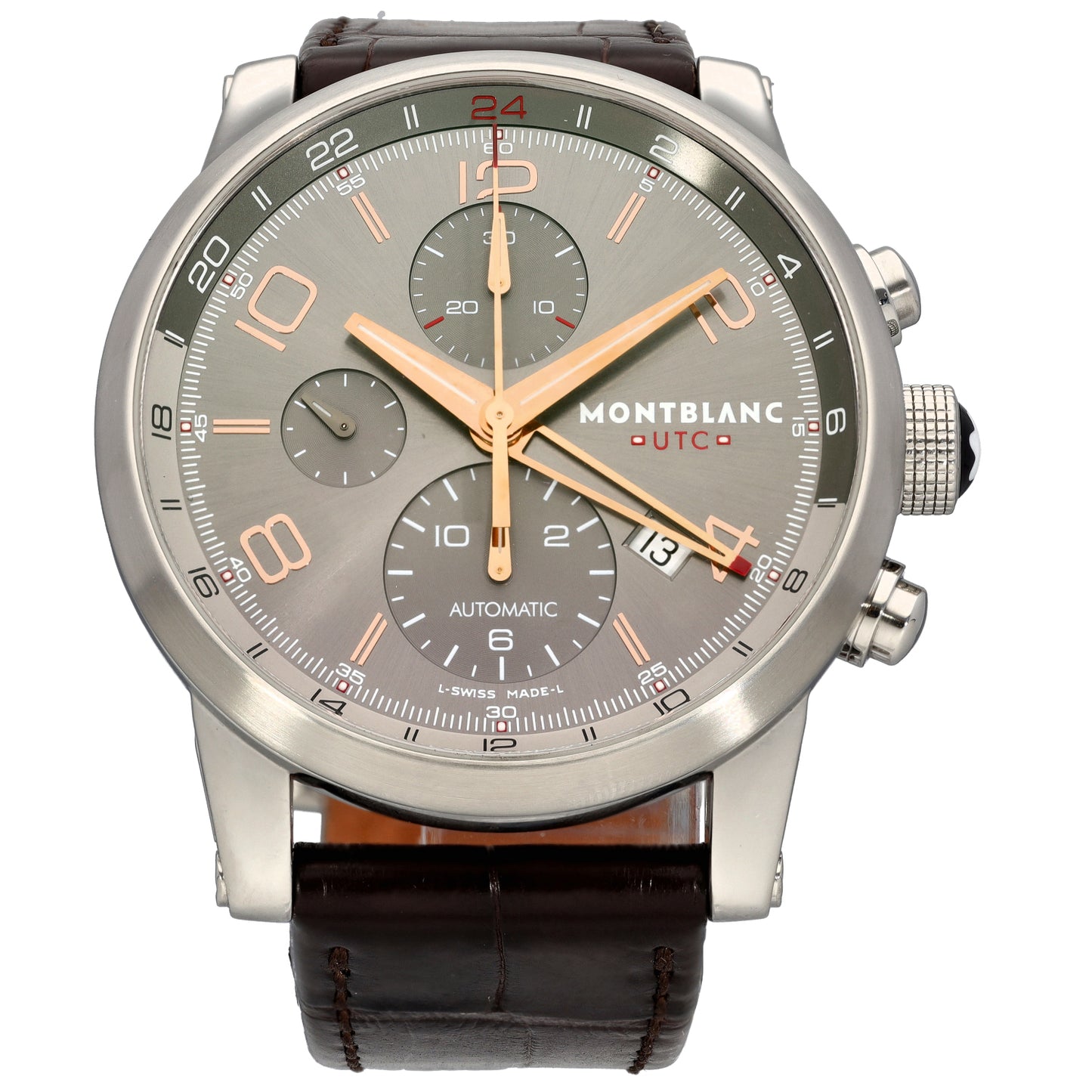 Montblanc Timewalker 7221 43mm Stainless Steel Watch