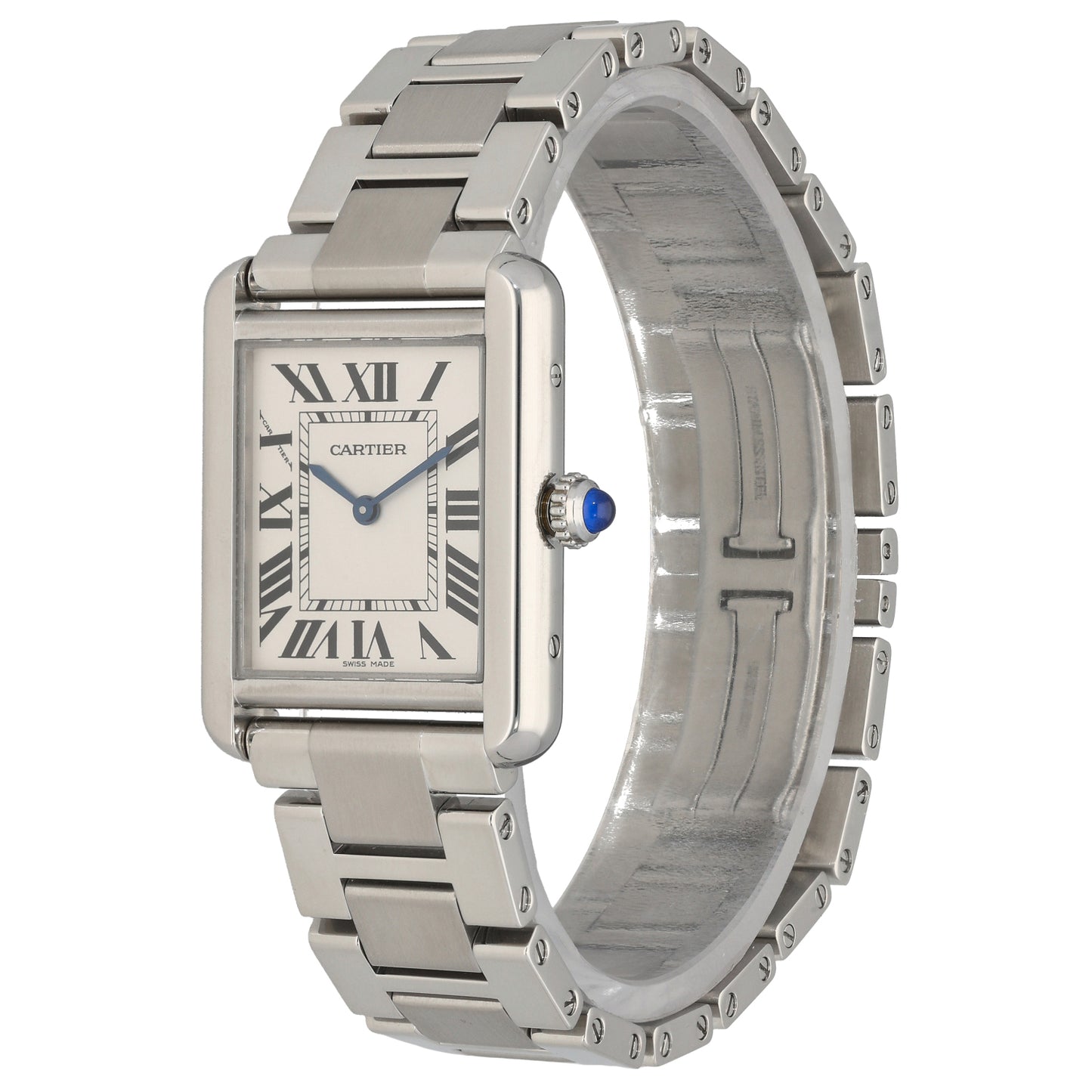 Cartier Tank Solo 3170 24mm Stainless Steel Watch