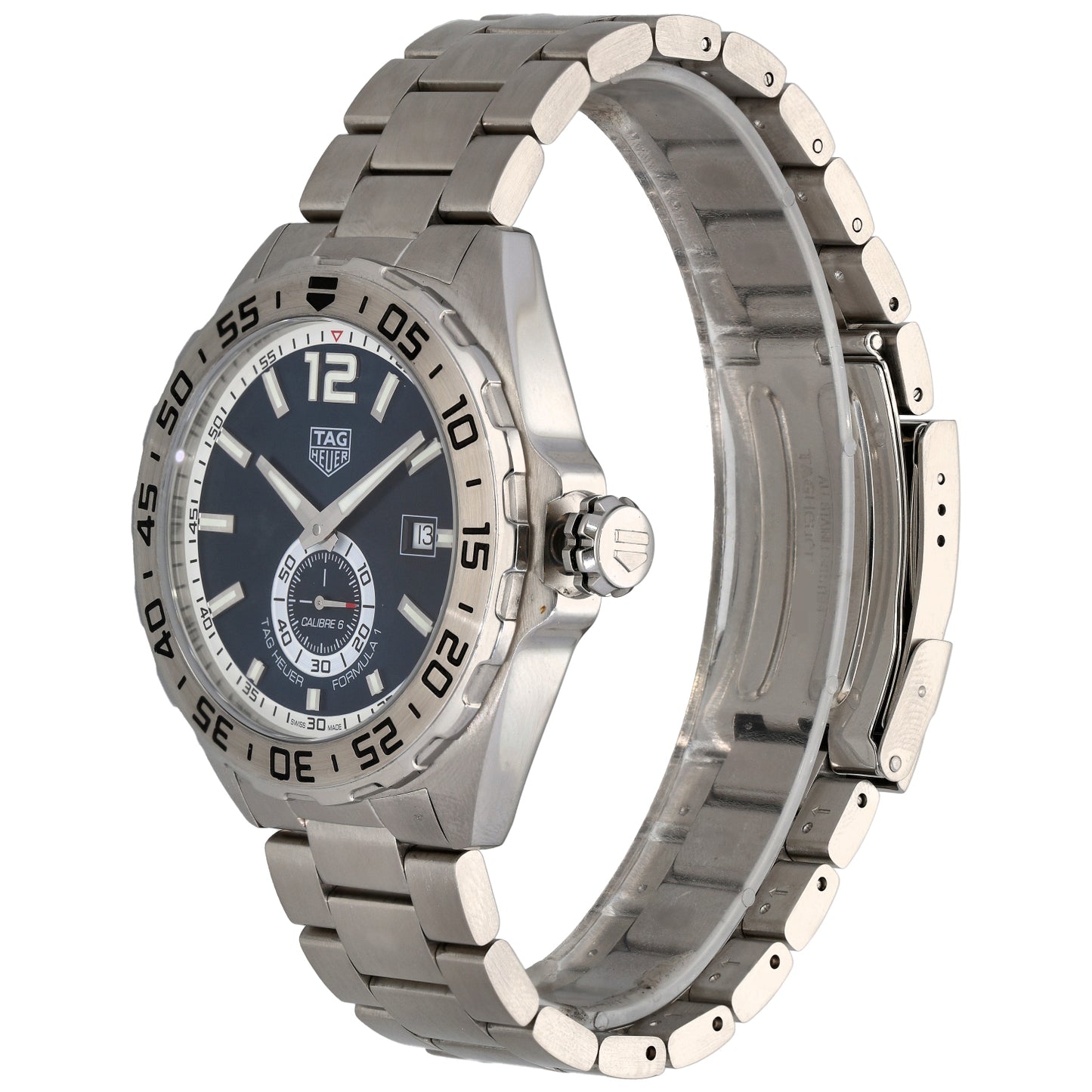 Tag Heuer Formula 1 WAZ2014 43mm Stainless Steel Watch