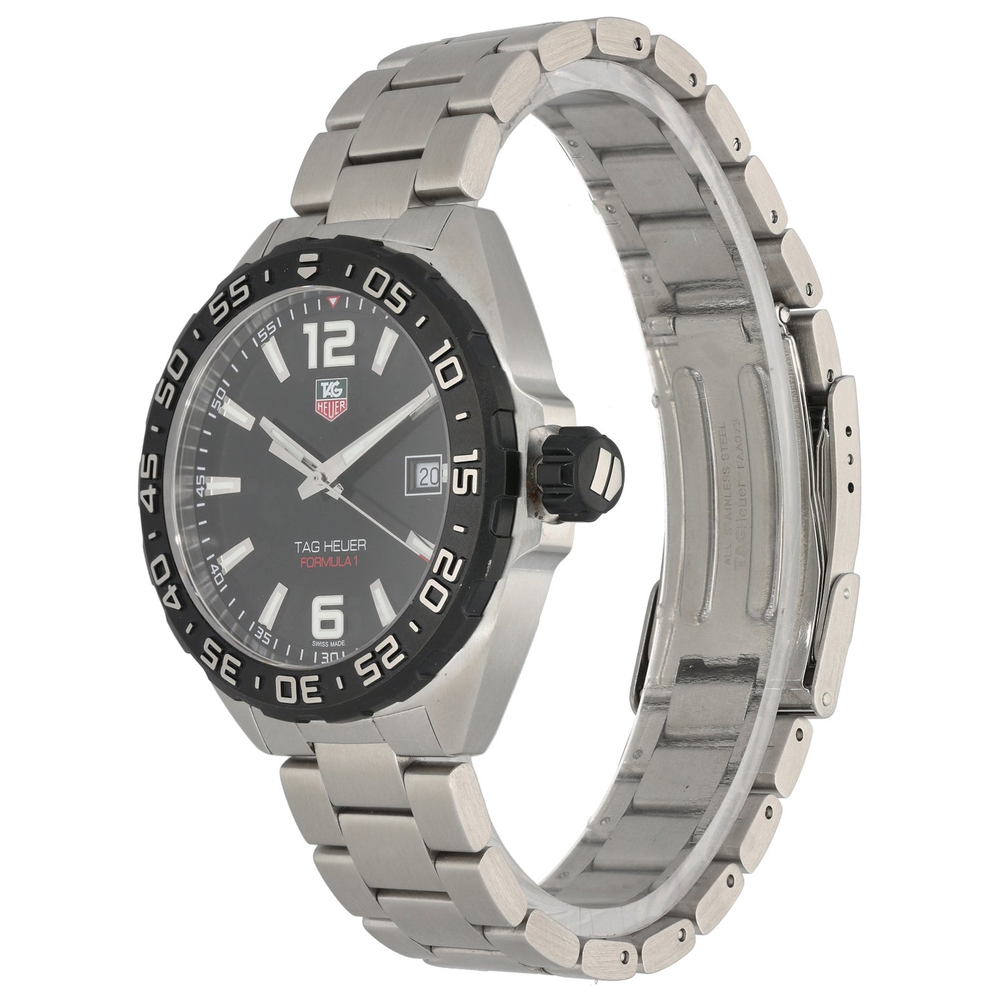 Tag Heuer Formula 1 WAZ1110 41mm Stainless Steel Watch