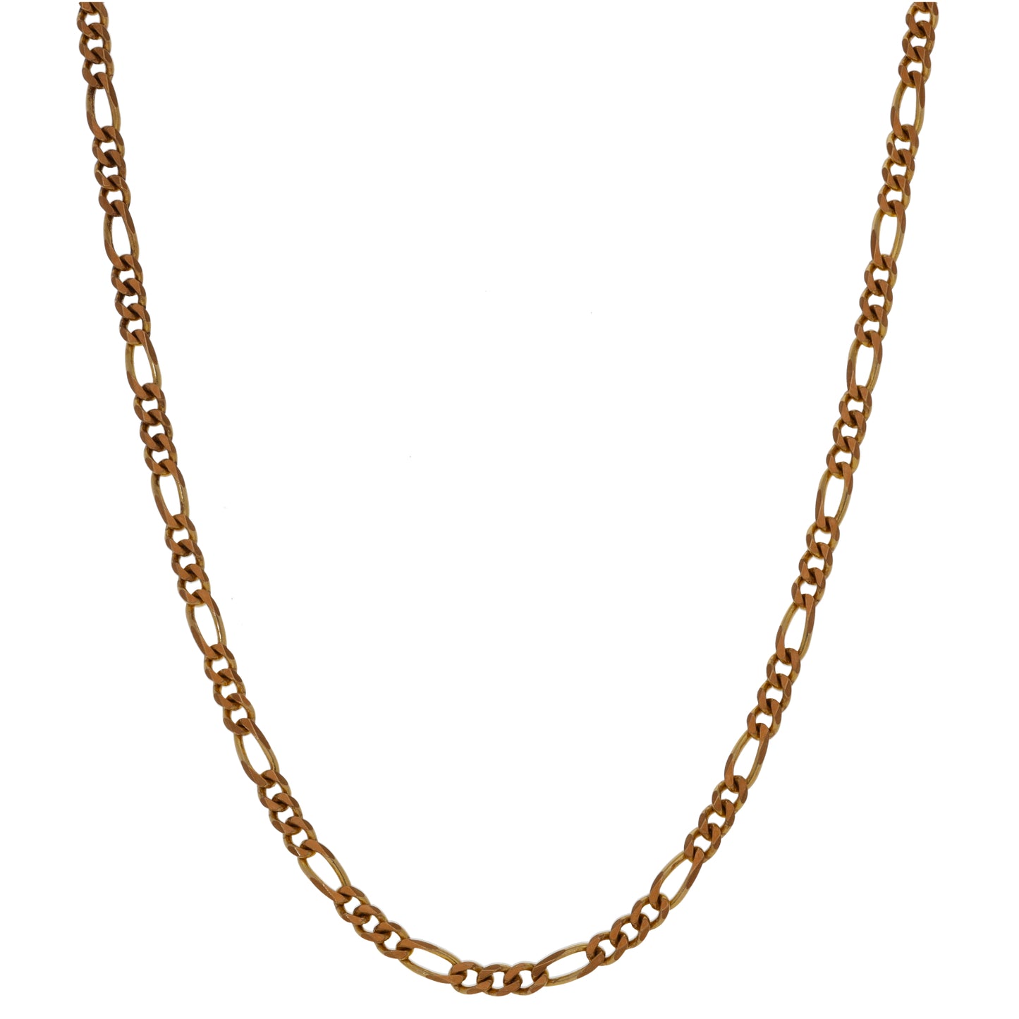 9ct Gold Figaro Chain 24"