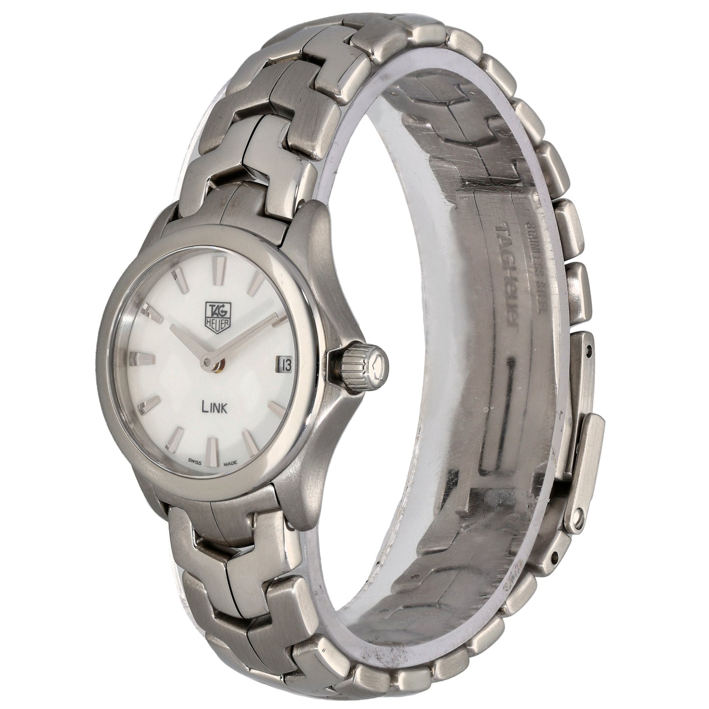 Tag Heuer Link WJF1410 24mm Stainless Steel Watch