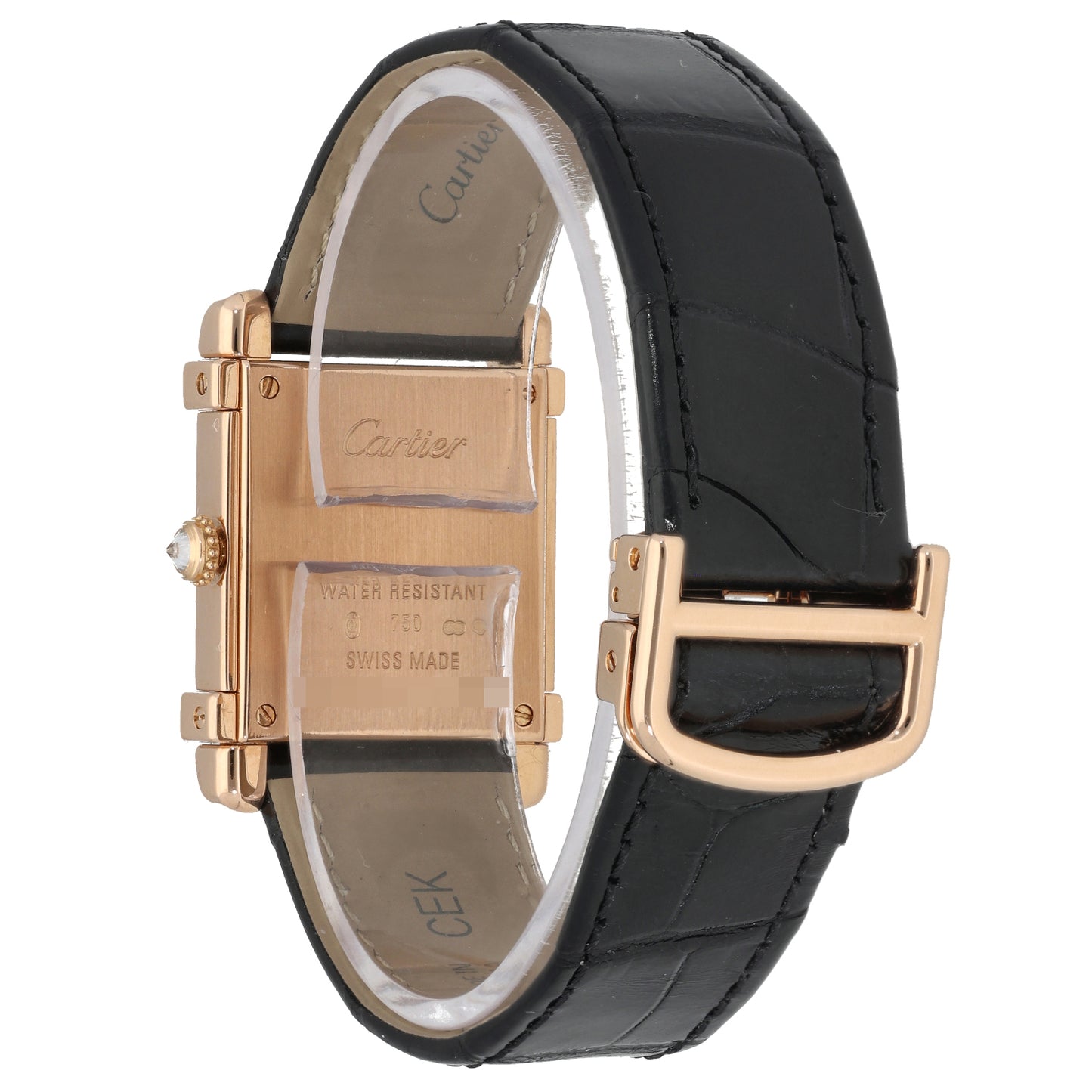 Cartier Tank Chinoise 2686 23.5mm Rose Gold Watch