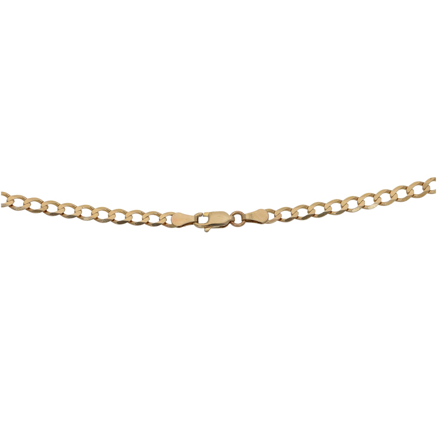 9ct Gold Curb Chain 20"