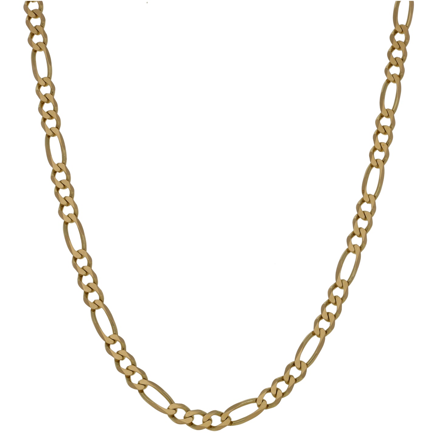 9ct Gold Figaro Chain 20"