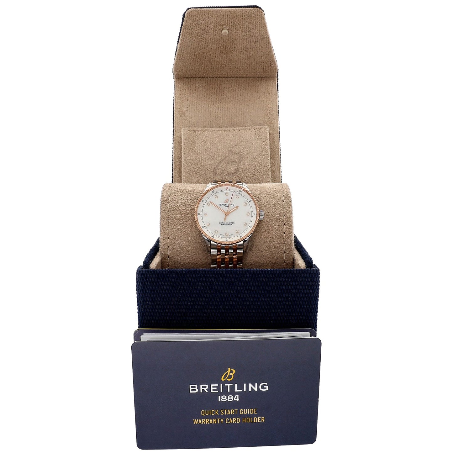Breitling Navitimer U77320 32mm Bi-Colour Watch (Ex-Display)