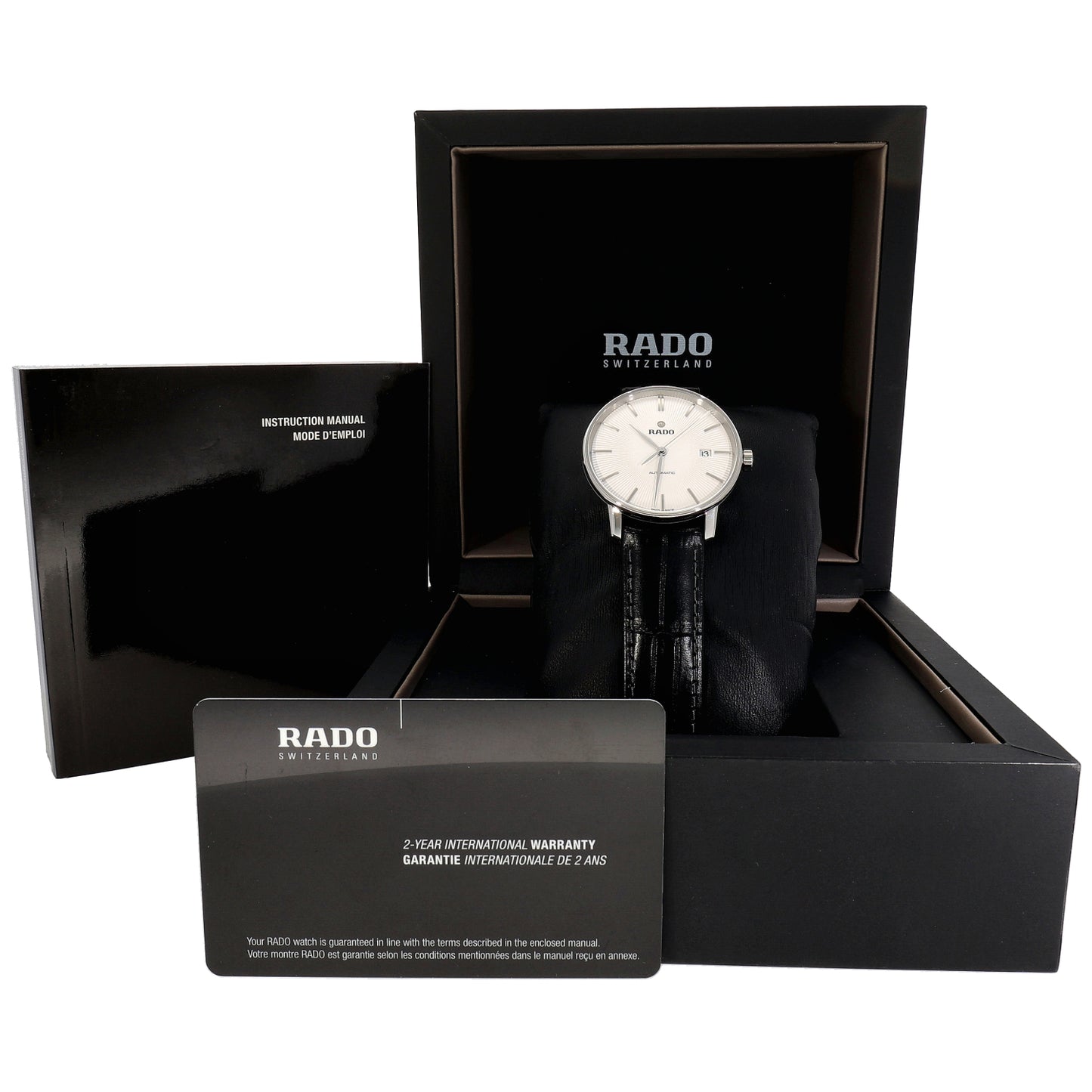 Rado Coupole 763.3860.4 38mm Stainless Steel Watch