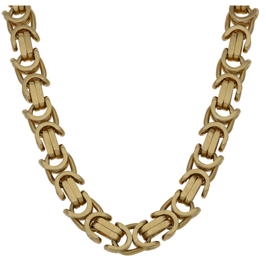 9ct Gold Byzantine Chain 26"