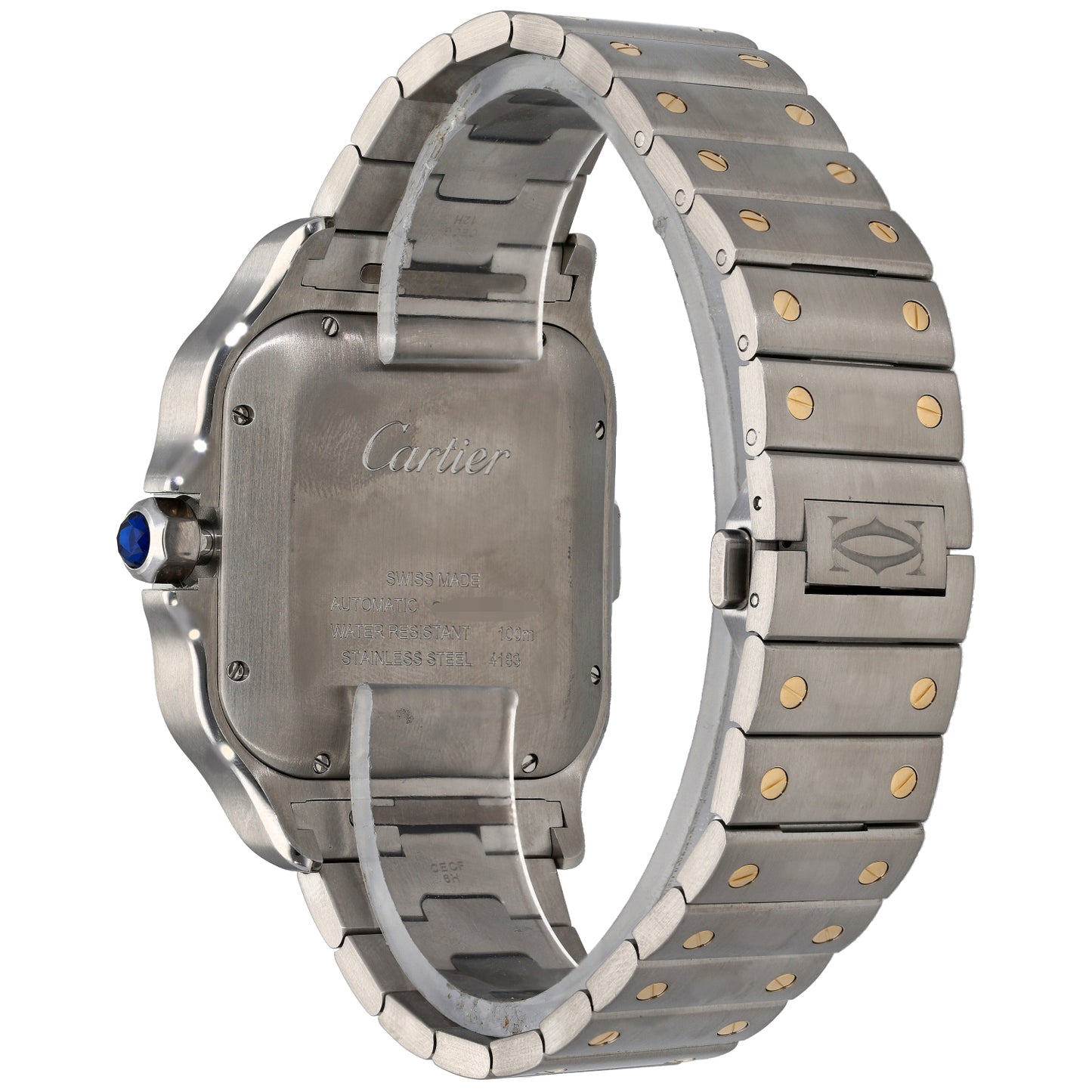Cartier Santos De Cartier W2SA0008 43mm Bi-Colour Watch