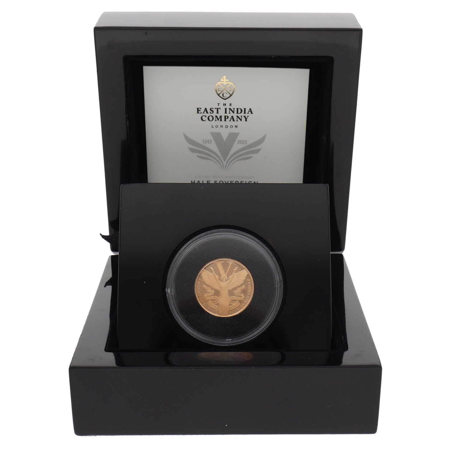 22ct Gold East India Trading Victory In Europe Half Sovereign Coin 2025