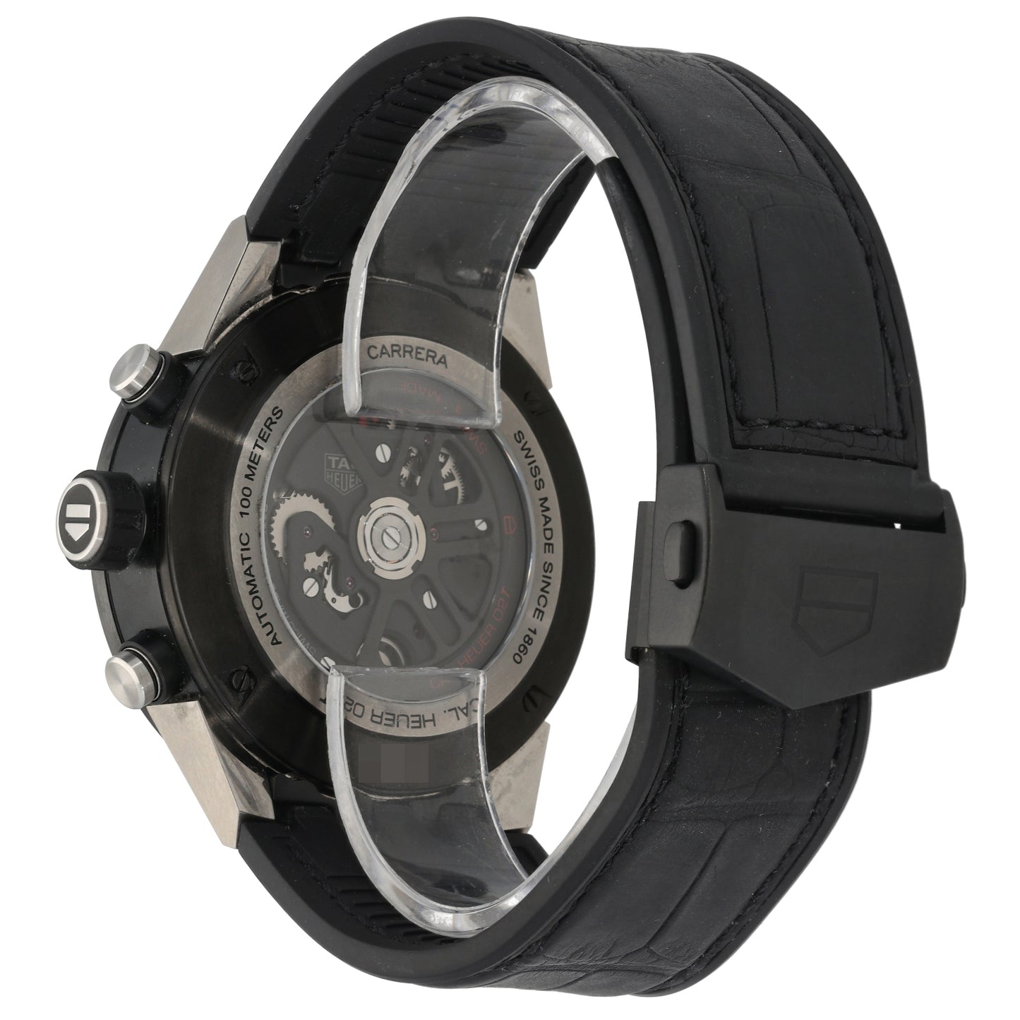 Tag Heuer Carrera Tourbillon CAR5A8Y 45mm Titanium & Ceramic Watch