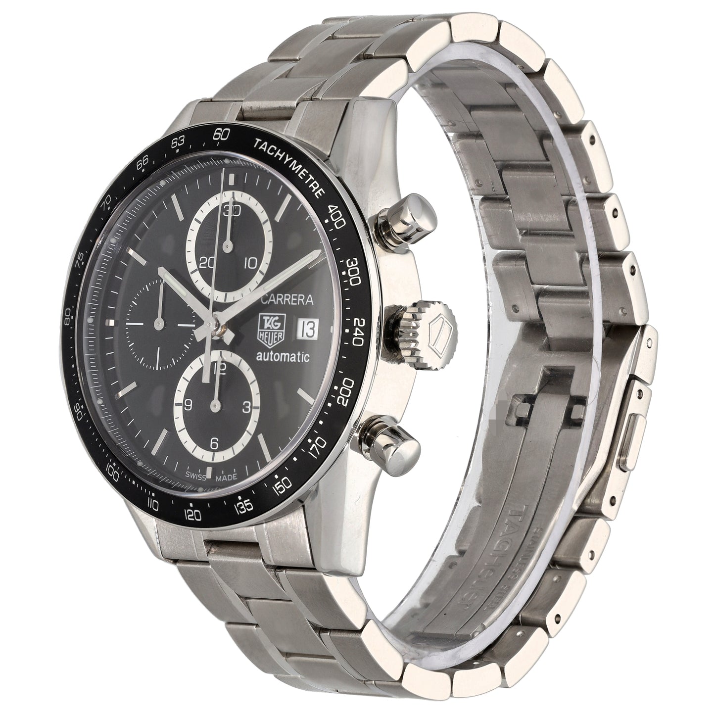 Tag Heuer Carrera CV2010-2 41mm Stainless Steel Watch