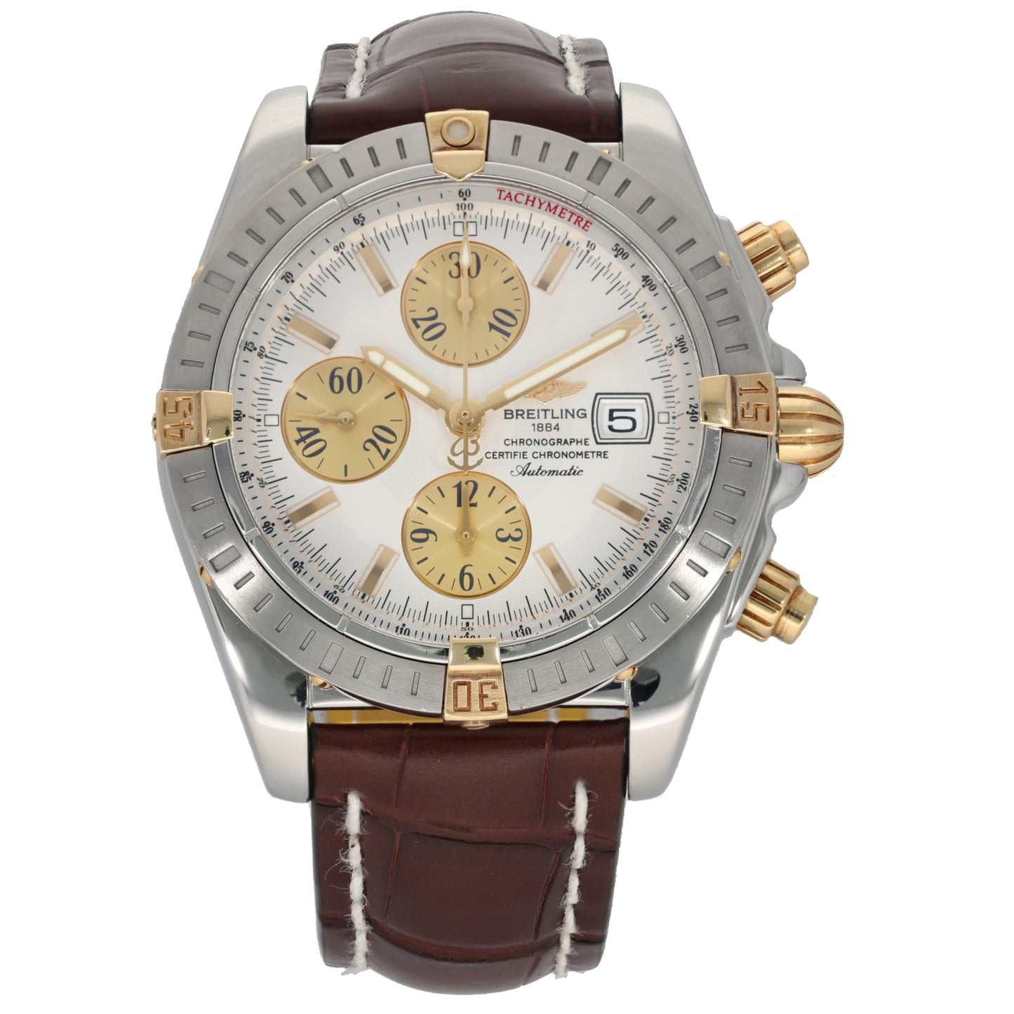 Breitling Chronomat Evolution B13356 43mm Bi-Colour Watch