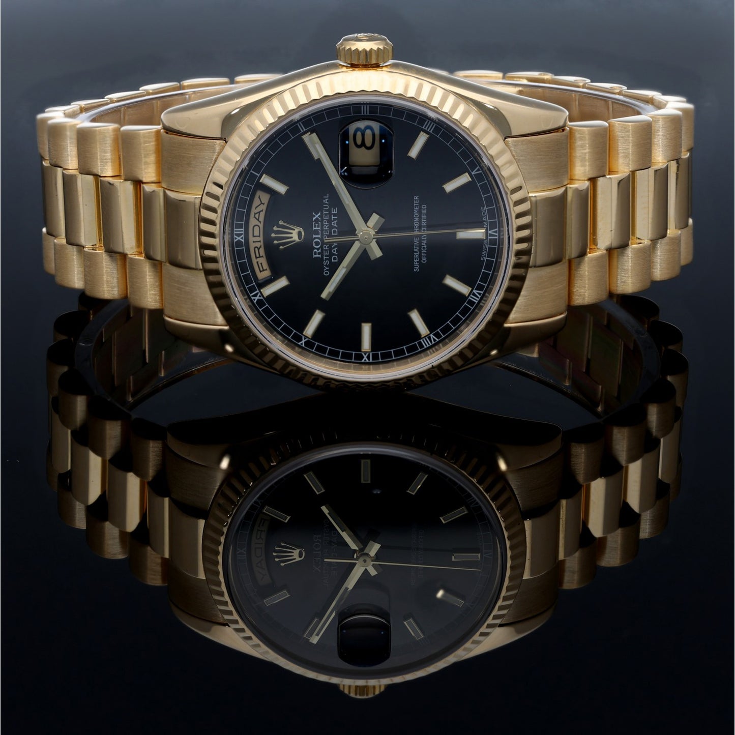 Rolex Day-Date 118238 36mm Gold Watch