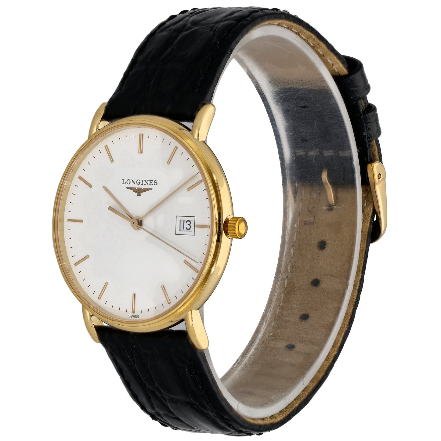 Longines Presence L4 743 6 33.5mm Gold Watch