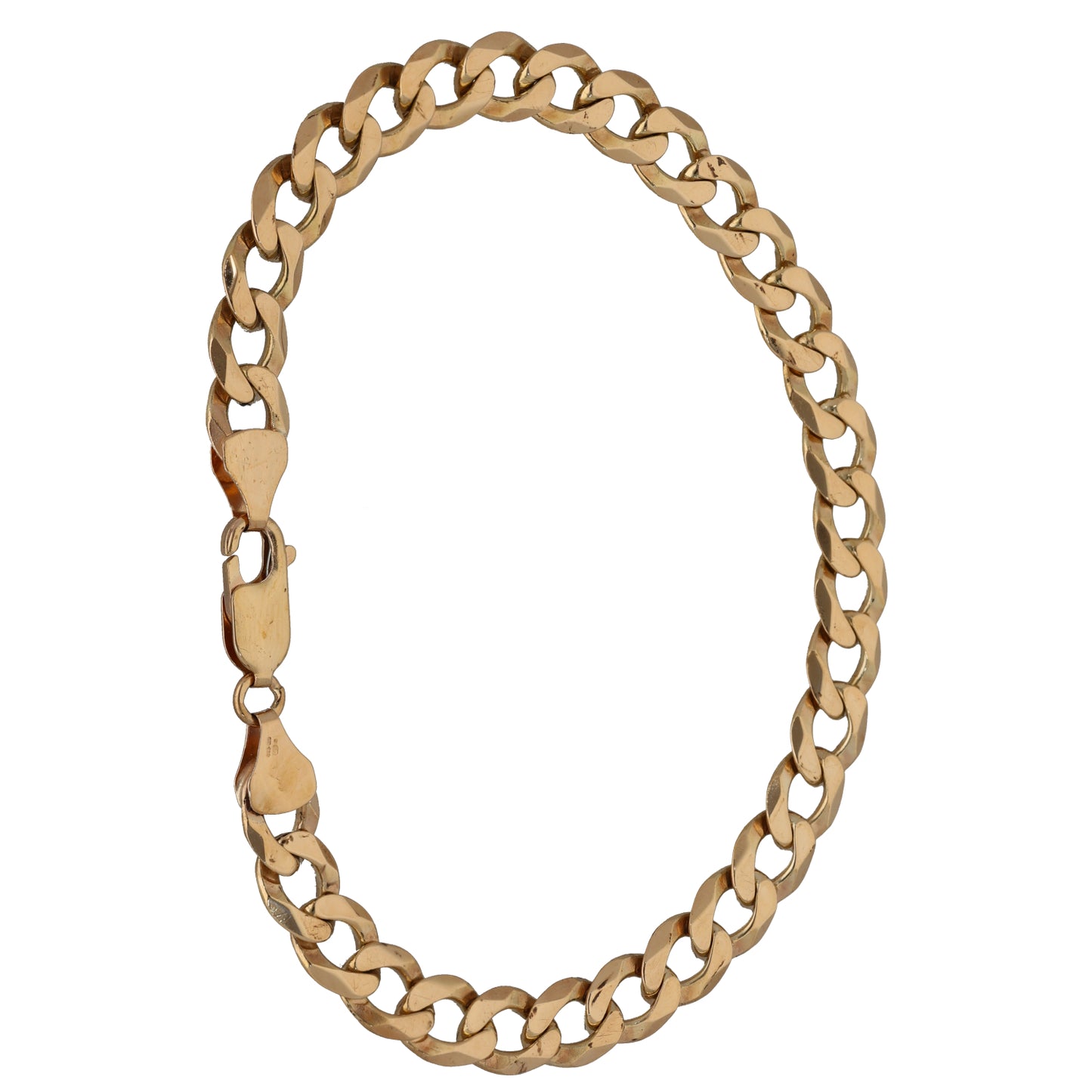 9ct Gold Curb Bracelet