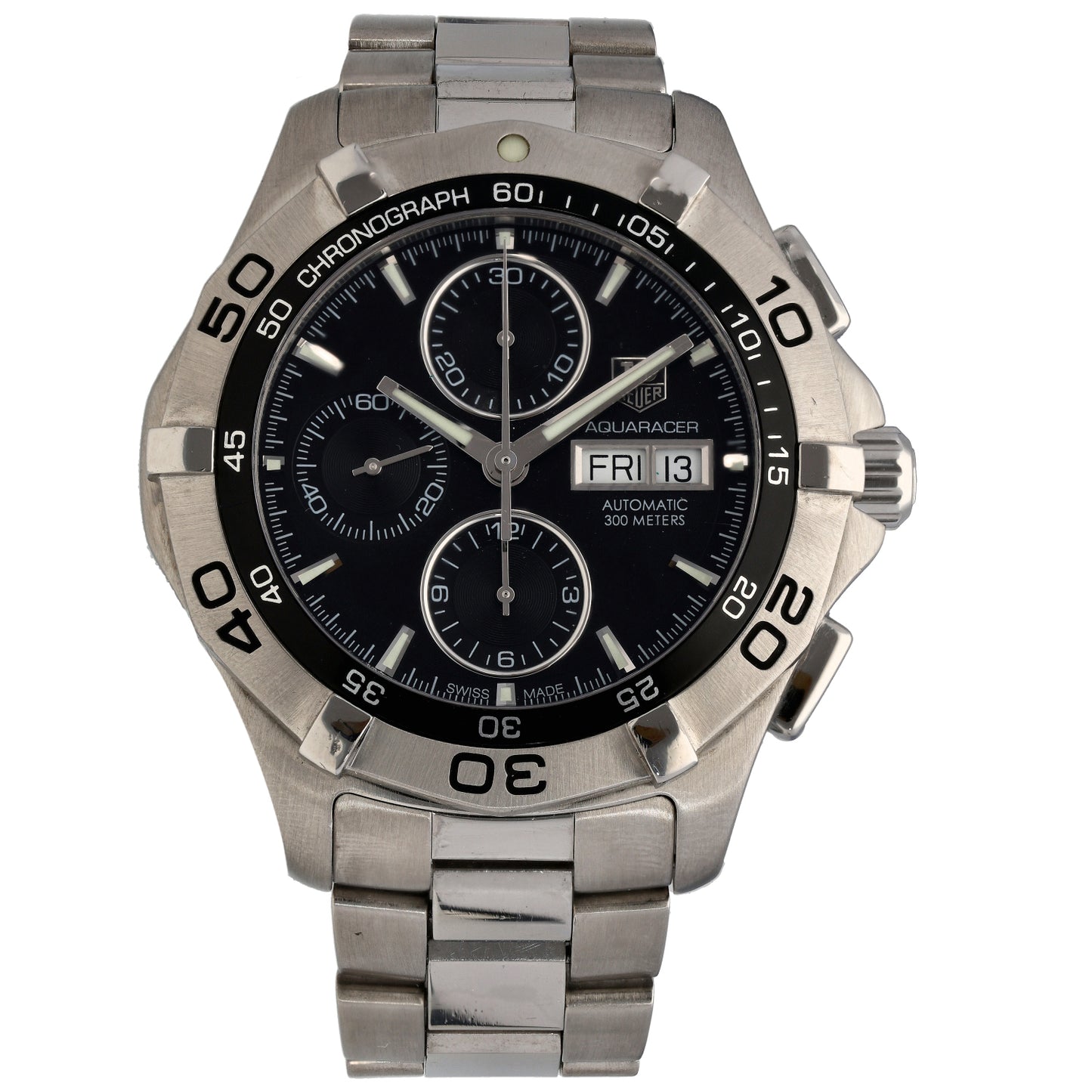 Tag Heuer Aquaracer CAF2010 43mm Stainless Steel Watch
