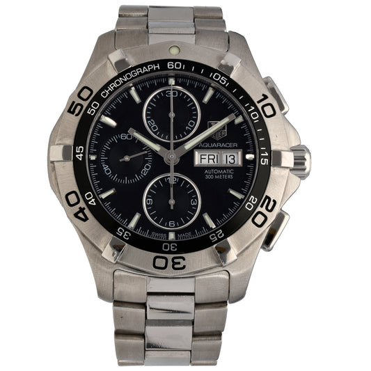 Tag Heuer Aquaracer CAF2010 43mm Stainless Steel Watch