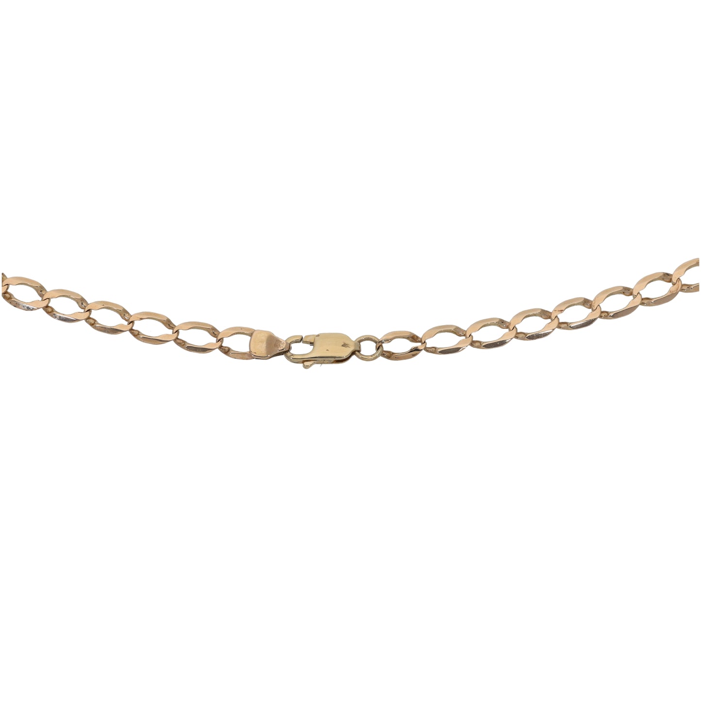 9ct Gold Curb Chain 24"