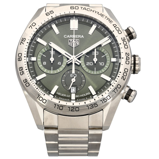 Tag Heuer Carrera CBN2A10 44mm Stainless Steel Watch
