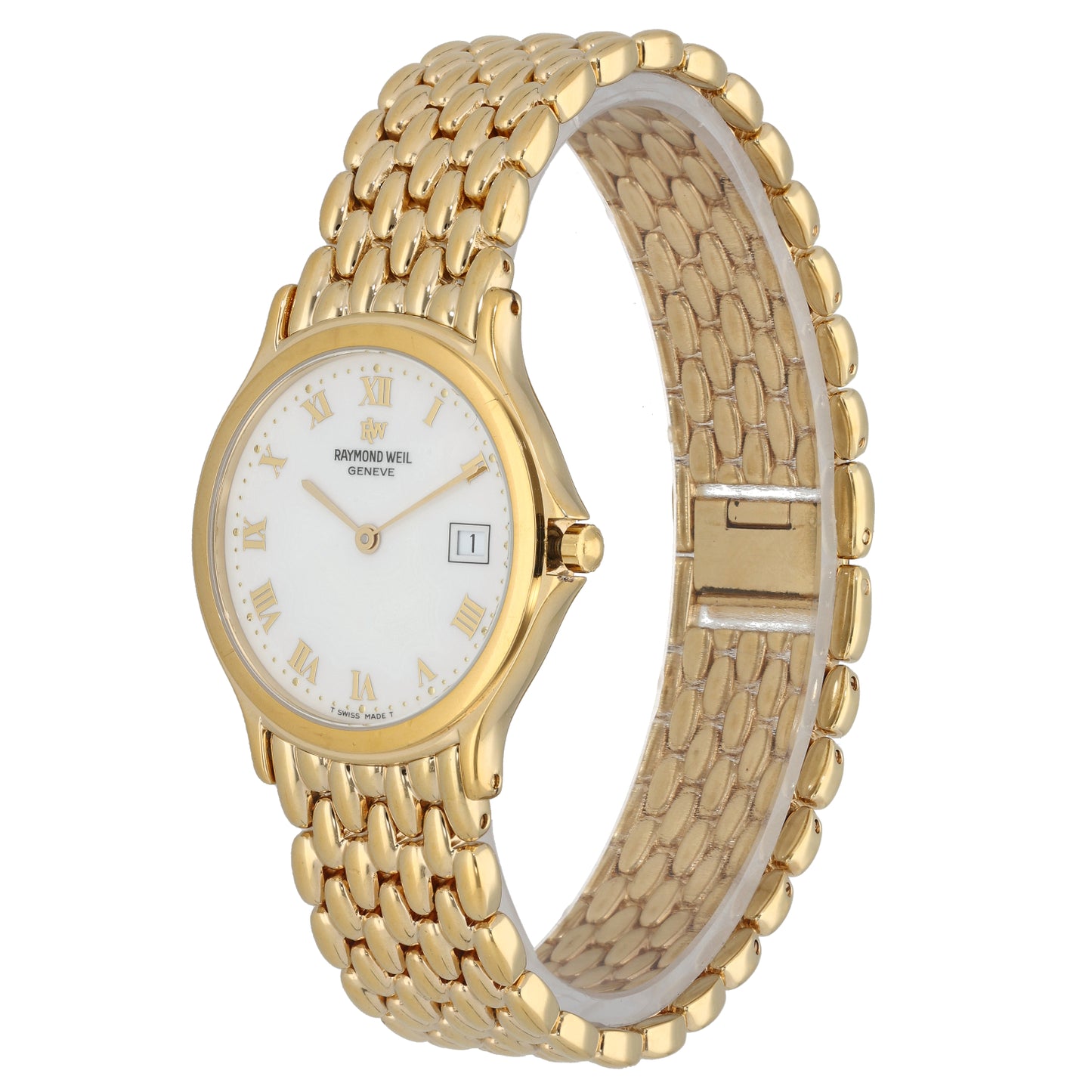 Raymond Weil Chorus 5568 33mm Gold Plated Watch