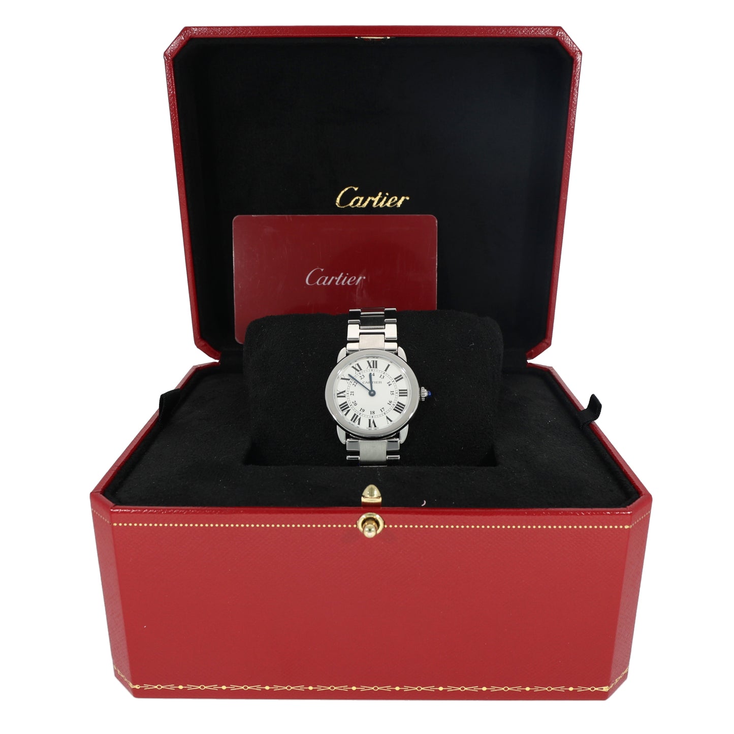 Cartier Ronde Solo W6701004 25mm Stainless Steel Watch