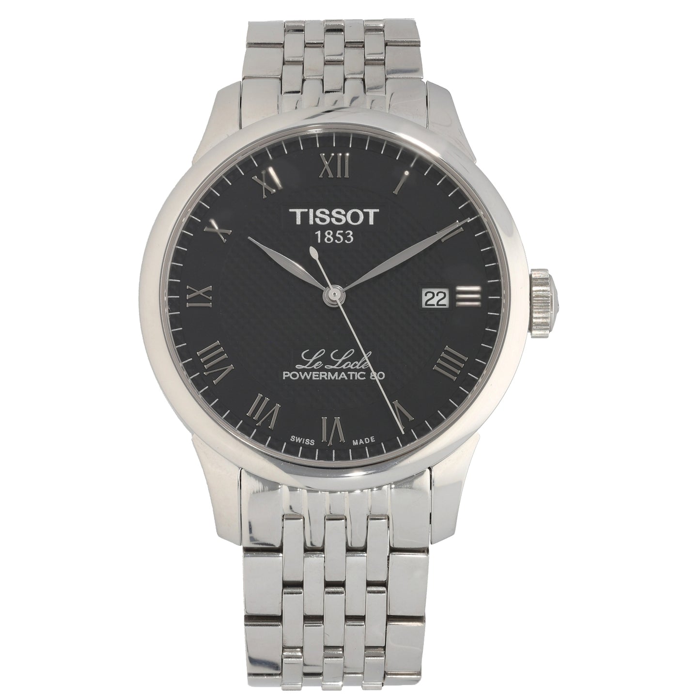 Tissot Le Locle T006407 B 39.3mm Stainless Steel Watch
