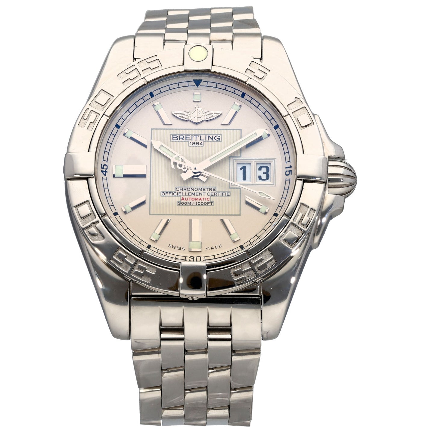 Breitling Galactic A49350 41mm Stainless Steel Watch