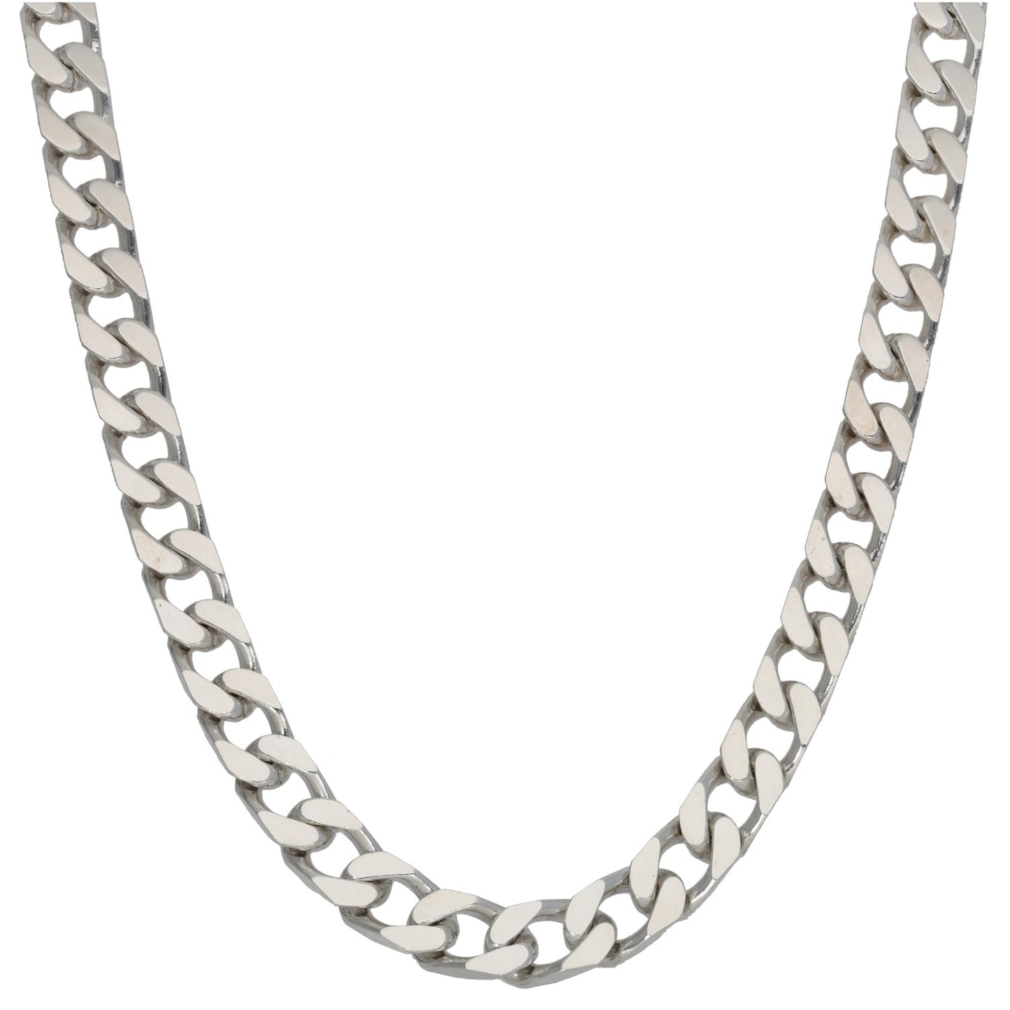 Sterling Silver Curb Chain 20"