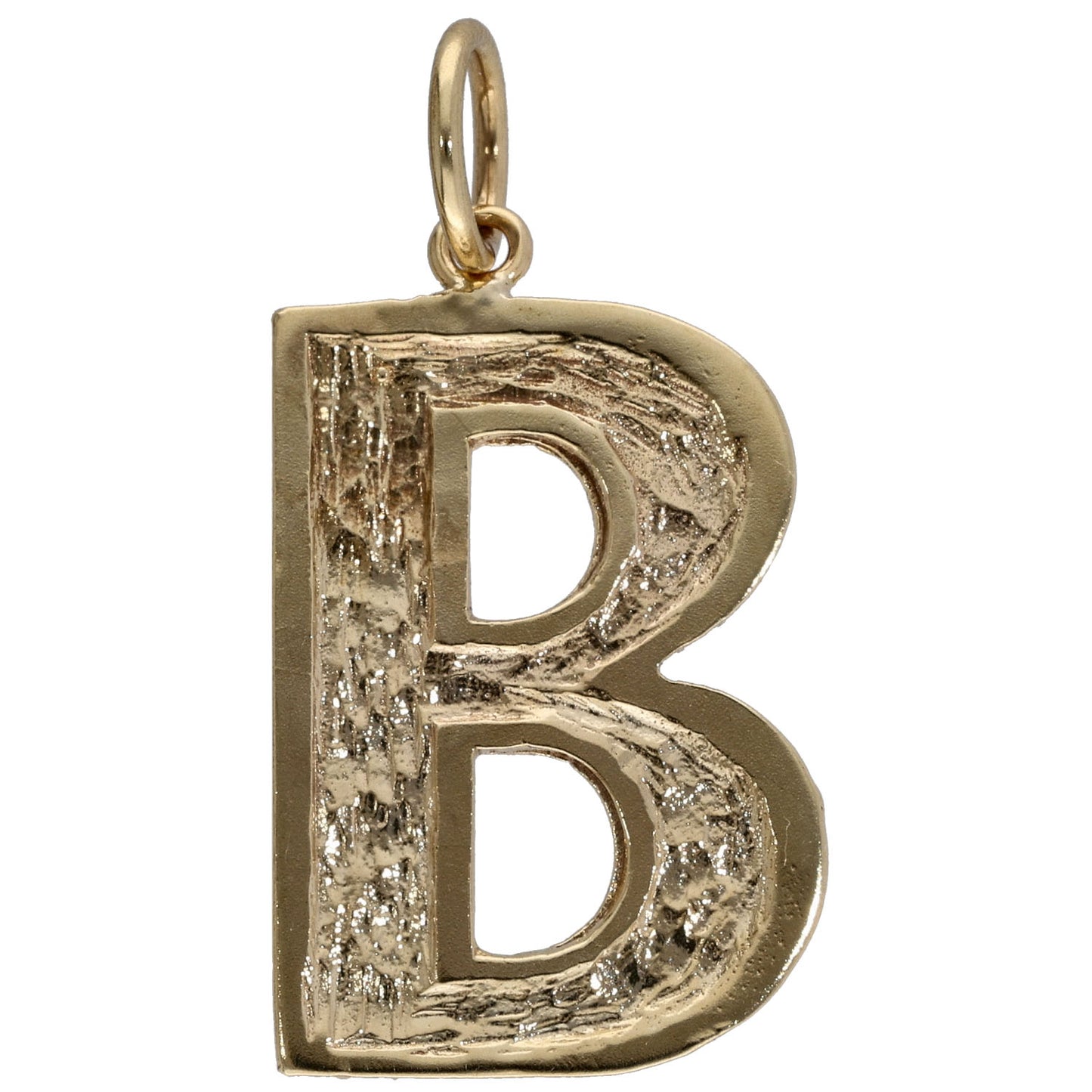 9ct Gold Initial B Pendant