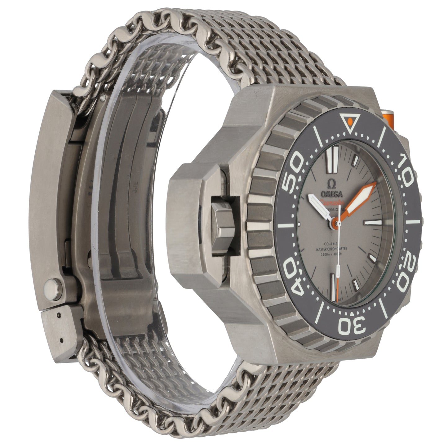 Omega Seamaster Ploprof 227.90.55.21.99.001 55mm Titanium Watch
