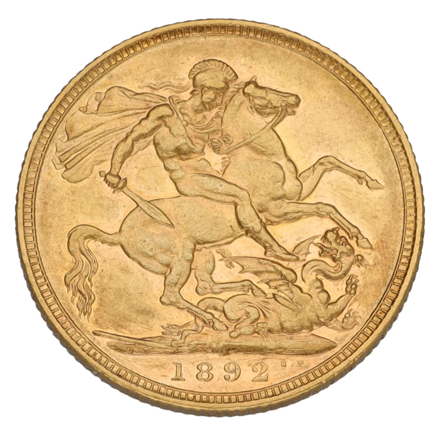22ct Gold Queen Victoria Full Sovereign Coin 1892