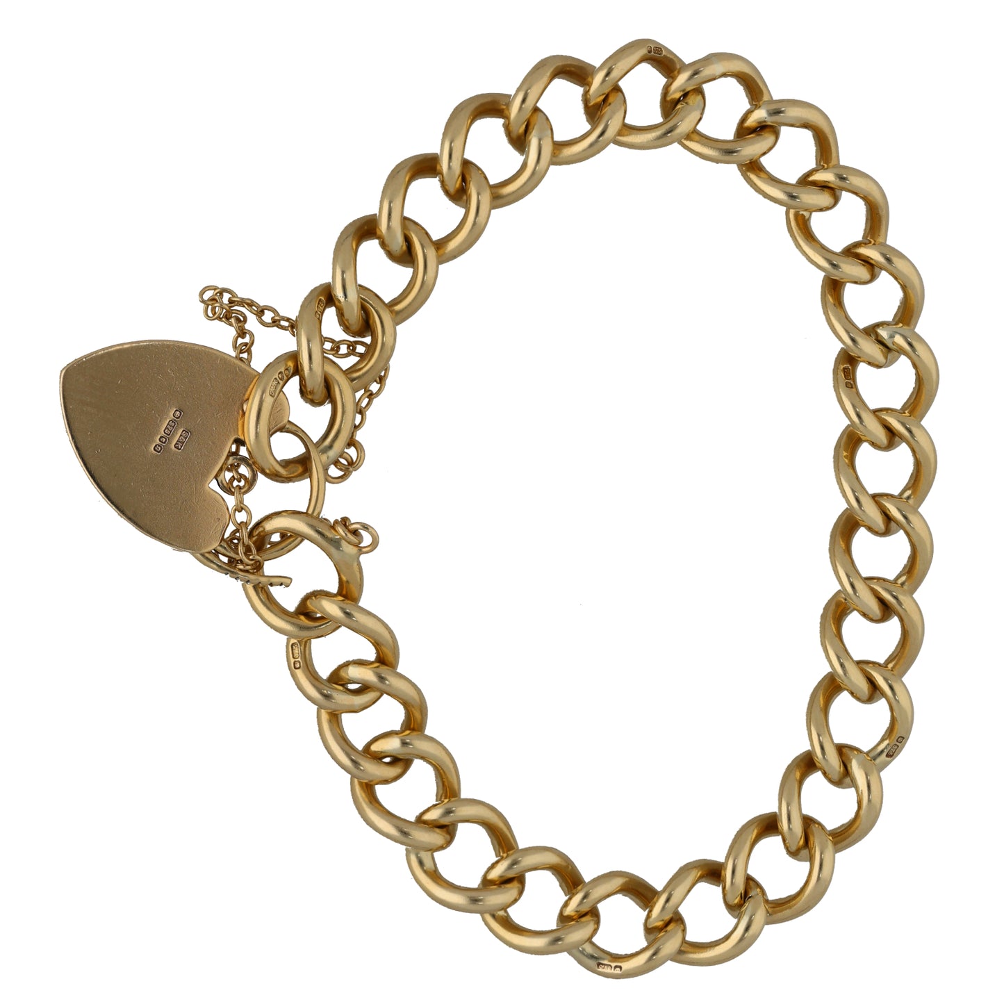 9ct Gold Charm Bracelet