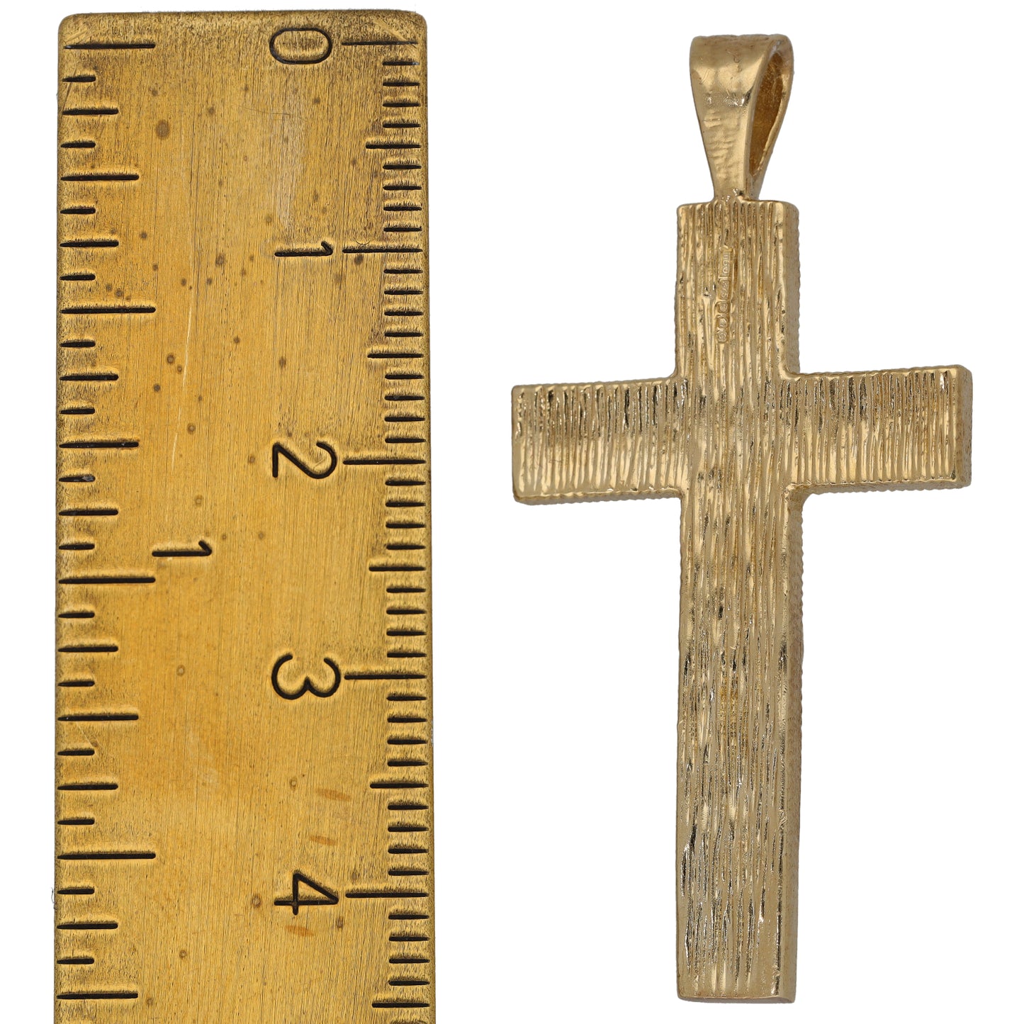 9ct Gold Crucifix Pendant
