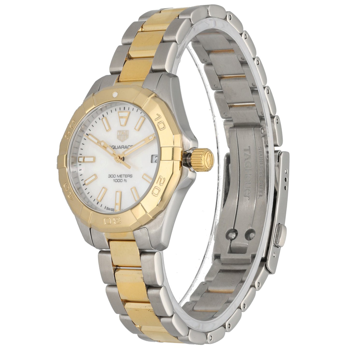 Tag Heuer Aquaracer WBD1320 32mm Bi-Colour Watch